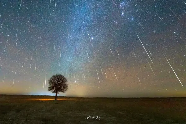 اوج یک بارندگی شهابی غیر منتظره با گذر از بین زباله های فضایی