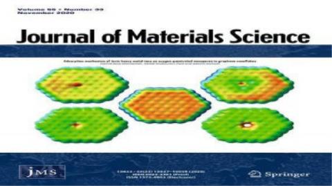 مقاله استاد ایرانی اثر برگزیده مجله Journal of Materials Sc شد